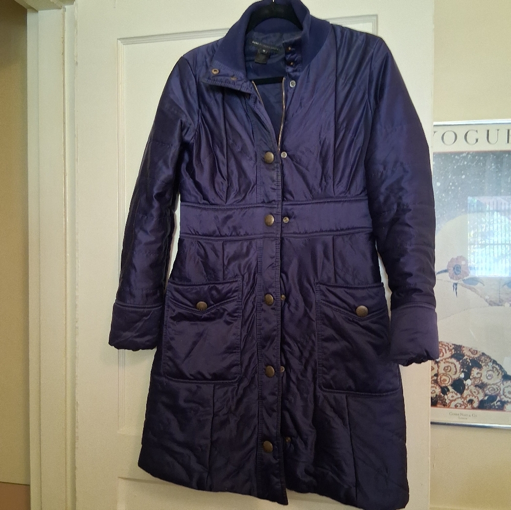 Y2K Marc By Marc Jacobs Blue Quilted Jacket #175-15